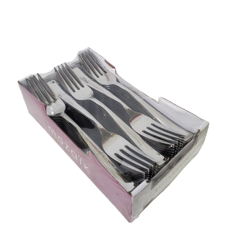 Flatware Party Home Dining Reuseable Indoor Travel 50 Plastic Outdoor Silverware